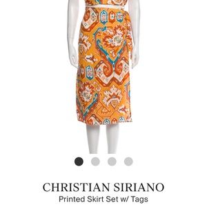 Christian Siriano Wrap Skirt NWT